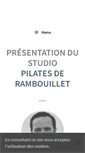 Mobile Screenshot of pilatesrambouillet.com